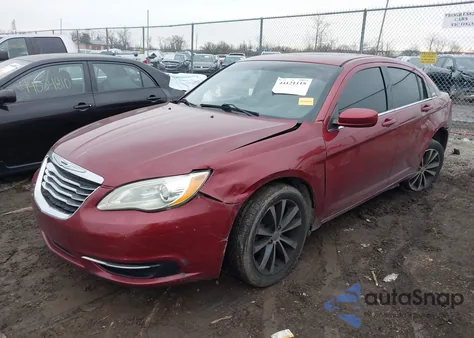 2013 Chrysler 200 Touring from USA, damaged, VIN 1C3CCBBB6DN525334